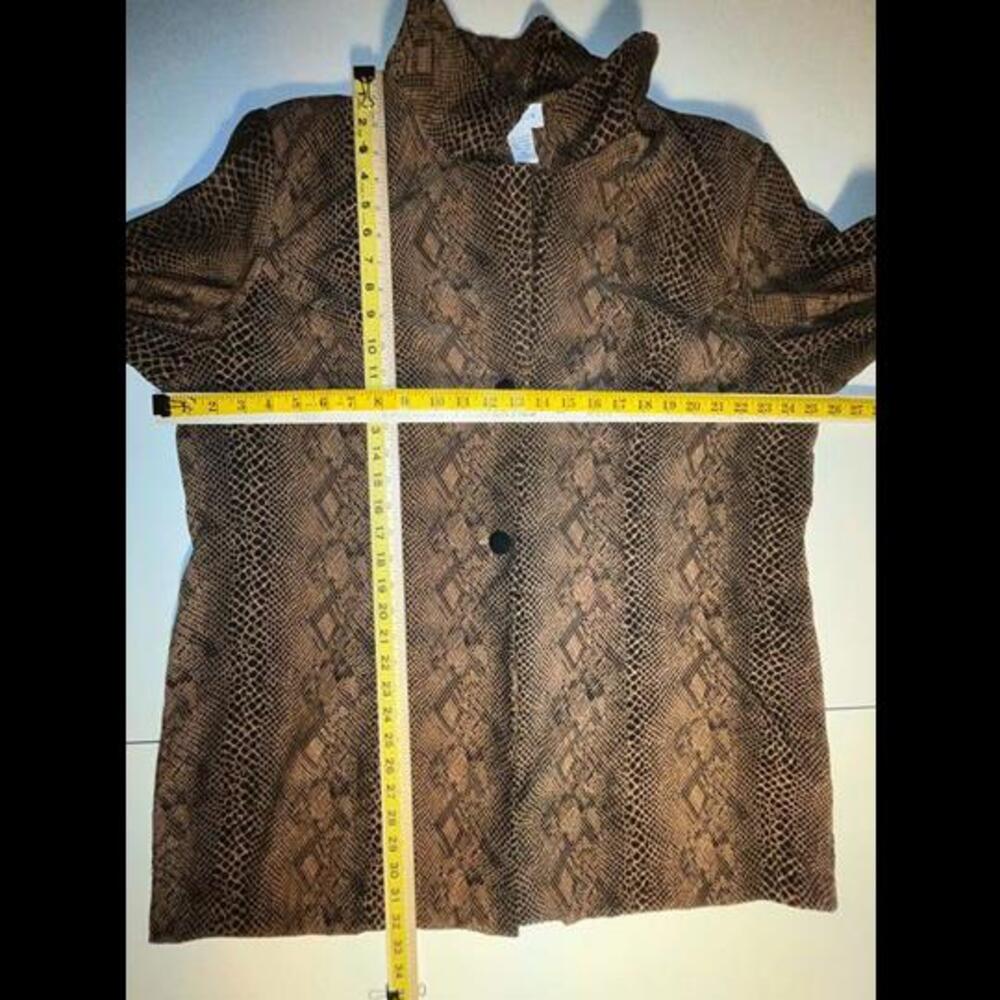 vintage avenue Snake skin pattern womens size 22